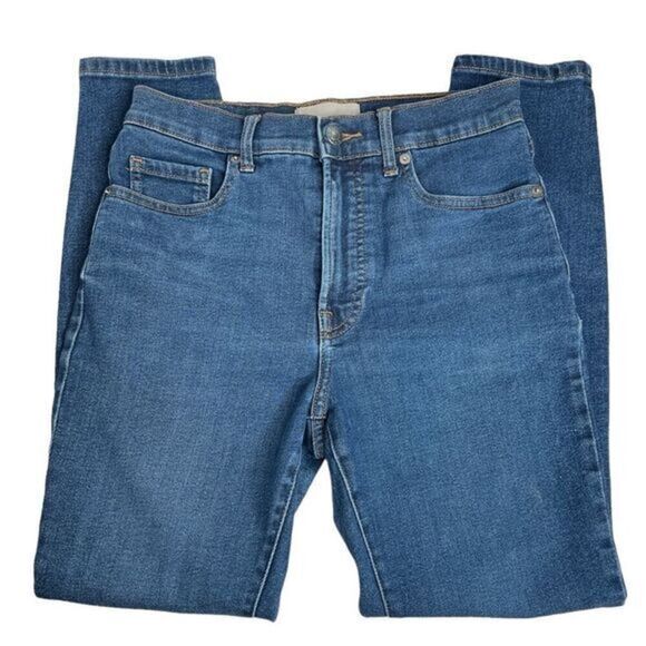 Everlane Medium Wash High Rise‎ Skinny Denim Jeans Size 27 - Picture 3 of 7